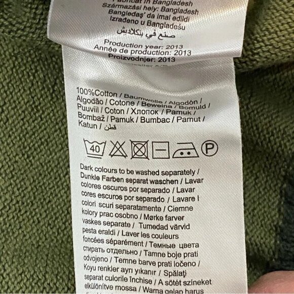 Jack & Jones L Jacob Crew Neck in Hunter Green 100% Cotton - Picture 16 of 16